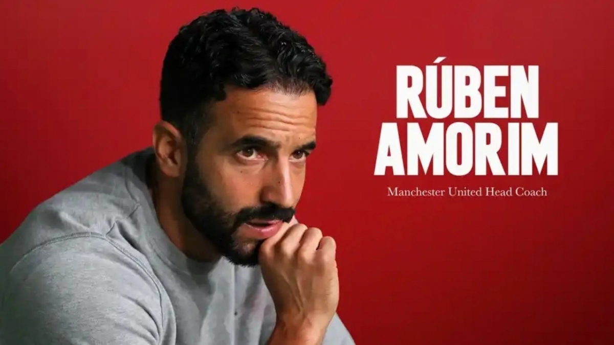 Màn ra mắt của HLV Ruben Amorim đang được chờ đợi.