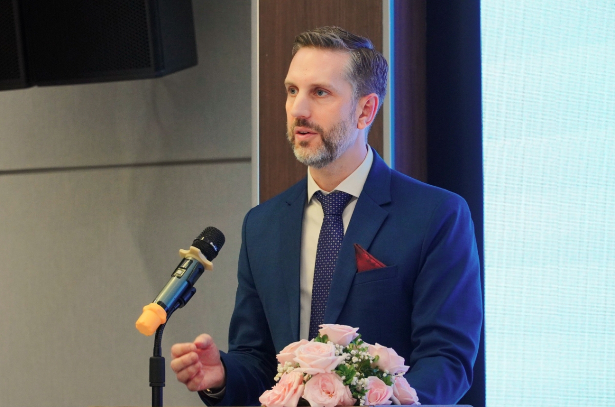 Ông Matt Jackson, Trưởng Đại diện Quỹ Dân số Liên Hợp Quốc (UNFPA) tại Việt Nam. Ảnh: UNFPA