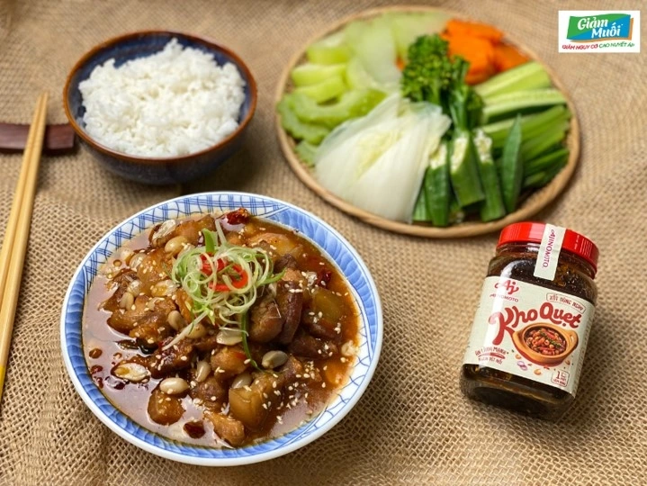 Ajinomoto Việt Nam đã cho ra mắt sản phẩm Xốt dùng ngay Kho Quẹt hướng đến chế độ ăn lành mạnh.
