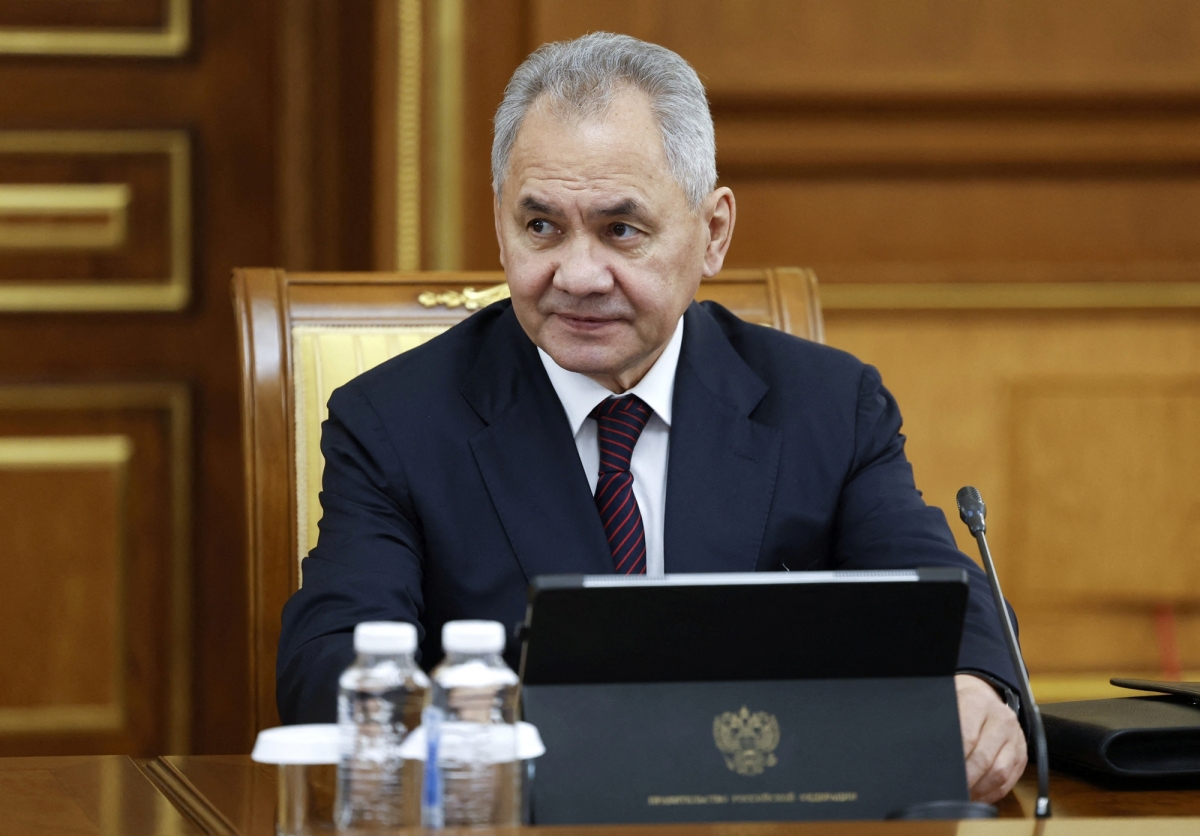 Thư ký Hội đồng An ninh Liên bang Nga Sergei Shoigu. (Ảnh: Reuters)