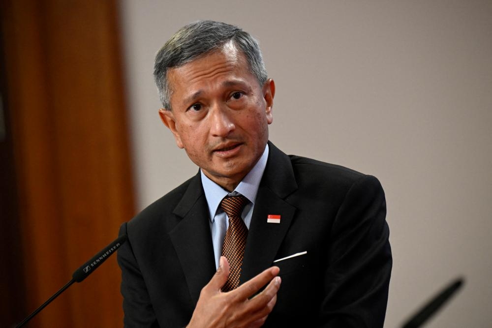 Ngoại trưởng Singapore Vivian Balakrishnan. (Ảnh: Reuters)