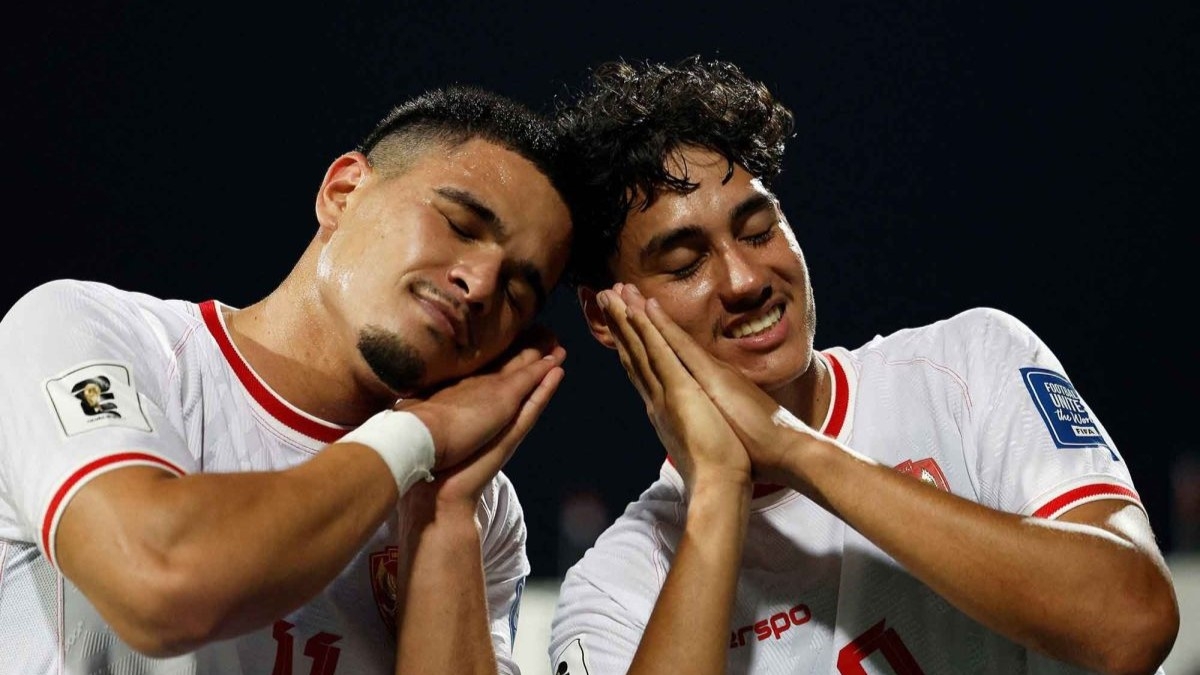 Struick (phải) chỉ có thể đá ASEAN Cup 2024 cho ĐT Indonesia từ vòng bán kết. (Ảnh: Antara).