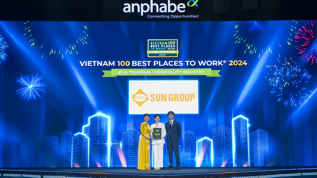 Sun Group lần thứ 5 liên tiếp được vinh danh trong “Top 100 nơi làm việc tốt nhất Việt Nam”