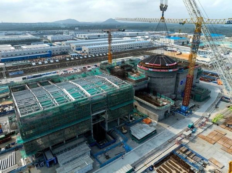 Dự án xây dựng Lò phản ứng module nhỏ tại một nhà máy điện ở Hải Nam, Trung Quốc. Ảnh: Bangkok Post