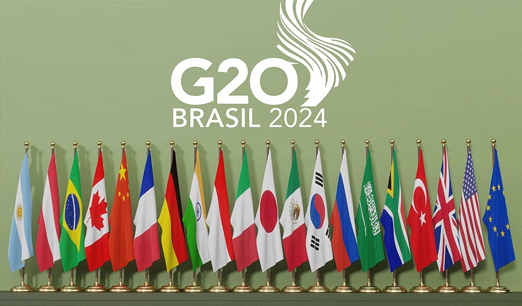 Thượng đỉnh G20 năm 2024 tổ chức tại Brazil. Ảnh: Getty.