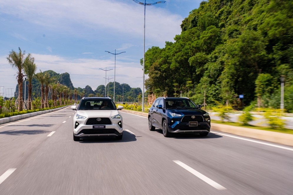 Cả 2 phiên bản xăng và Hybrid của mẫu xe Yaris Cross đều ghi nhận doanh số ấn tượng