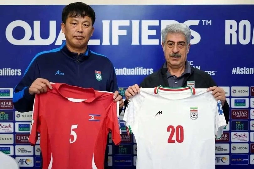 Trận ĐT Triều Tiên gặp ĐT Iran sẽ là cuộc đọ sức đáng chú ý ở vòng loại ba World Cup 2026 hôm nay. (Ảnh: AFC).