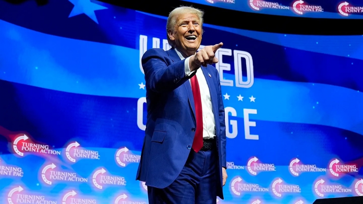 Cựu Tổng thống Donald Trump. Ảnh: Getty