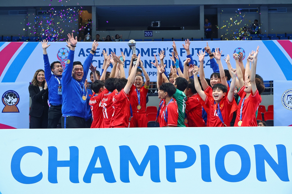 Sau giải Futsal nữ Đông Nam Á 2024, ĐT Futsal nữ Việt Nam sẽ hướng tới vòng loại giải Futsal nữ châu Á 2025 vào tháng 1/2025. 