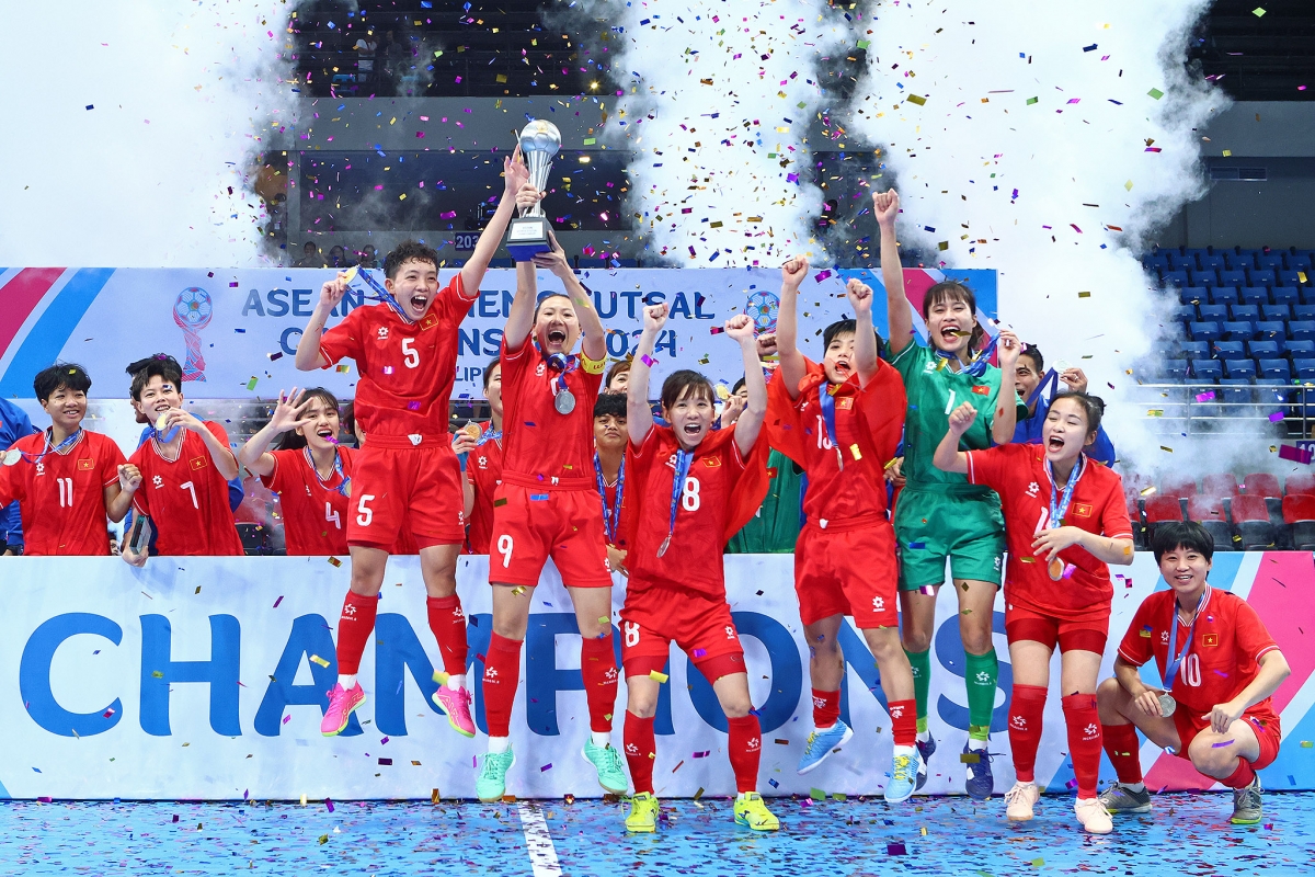 Đây là giải đấu vô địch thứ 2 liên tiếp của ĐT Futsal nữ Việt Nam. 