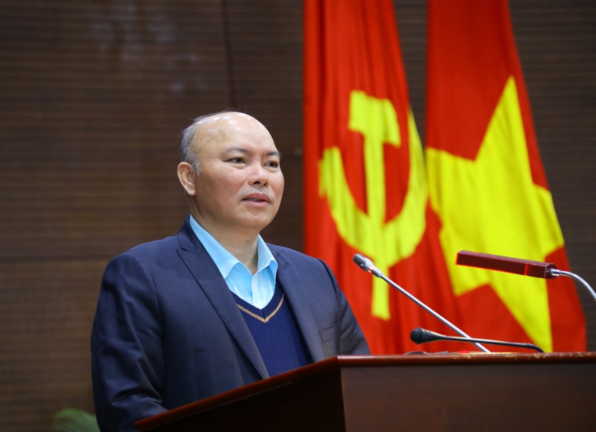 Chánh văn phòng, người phát ngôn Bộ Nội vụ Vũ Đăng Minh. Ảnh: Thanh niên