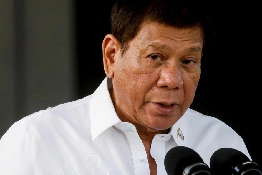 Ông Duterte. Ảnh: Reuters