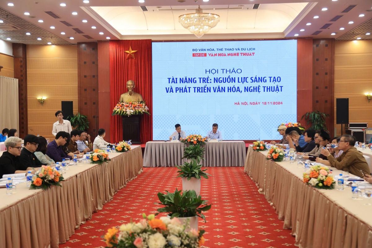 Hội thảo "Tài năng trẻ - Nguồn lực sáng tạo và phát triển văn hóa, nghệ thuật"