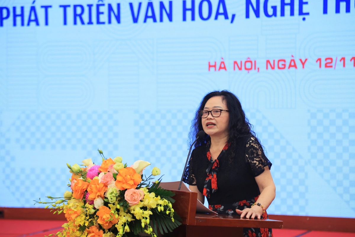Bà Lê Thị Hoài Phương - GS, TS, Viện Văn hóa Nghệ thuật quốc gia Việt Nam