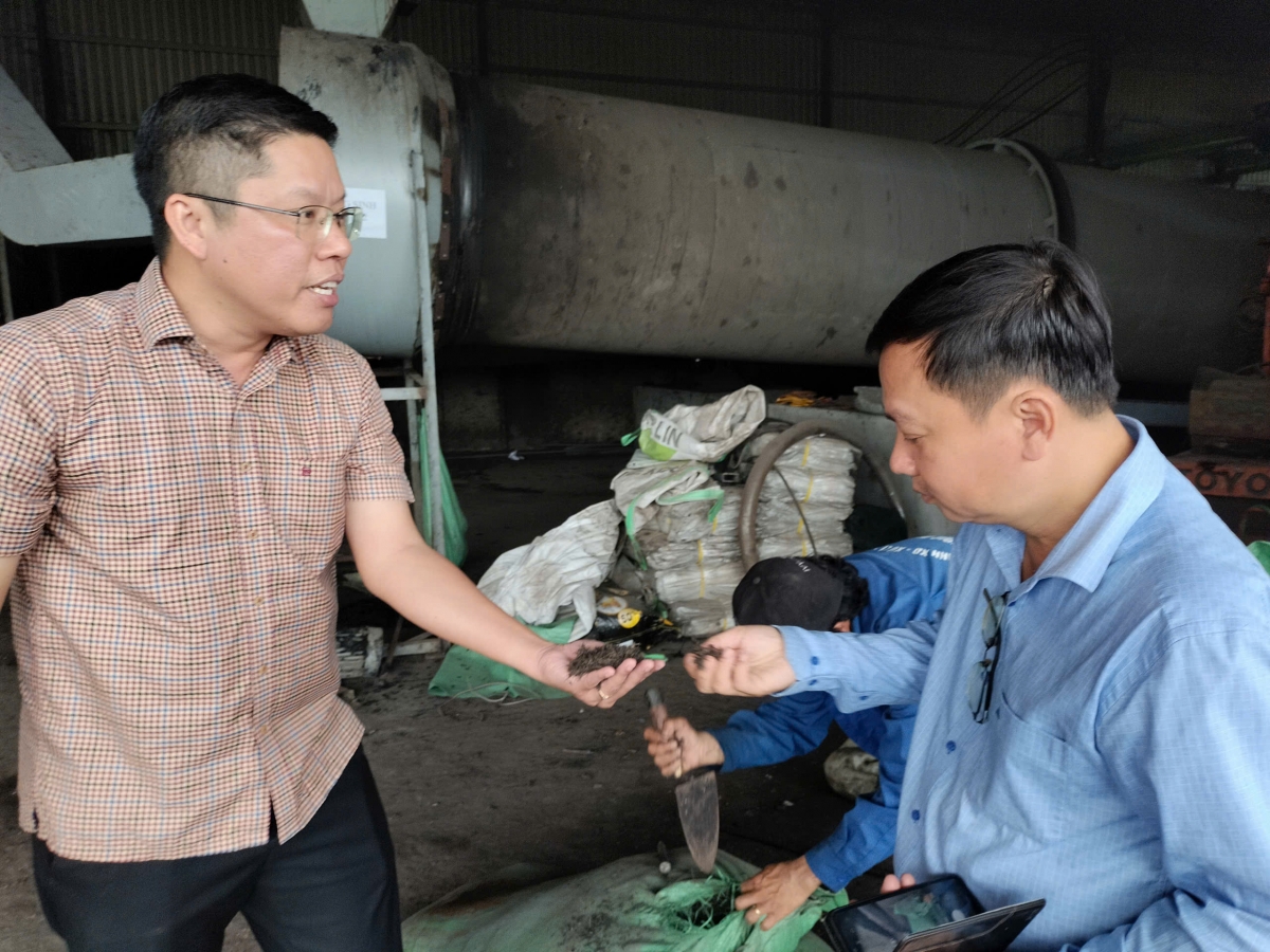 Sản phẩm cuối cùng của nhà máy Môi trường xanh có thể sản xuất ra phân hữu cơ vi sinh