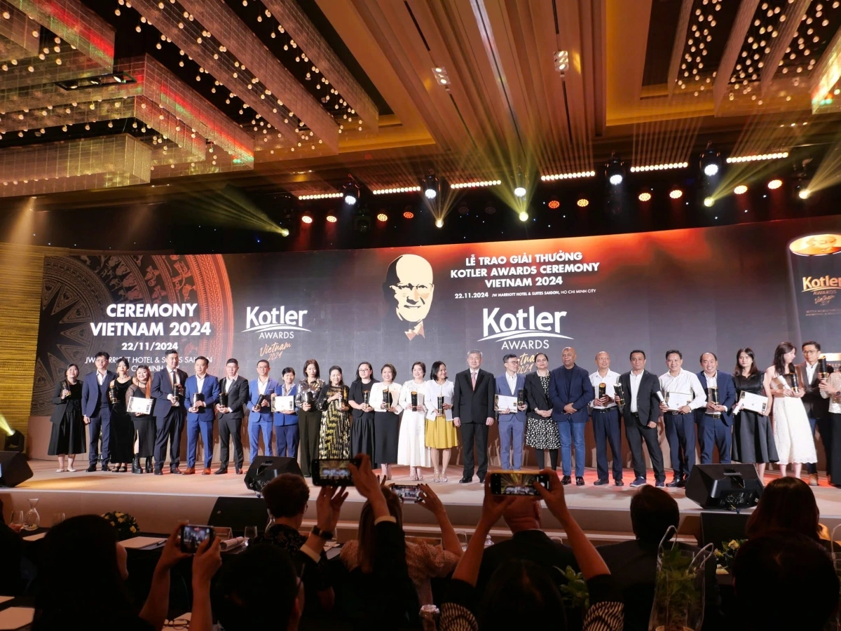 Lễ trao giải thưởng quốc tế Kotler Awards 2024 tại TPHCM