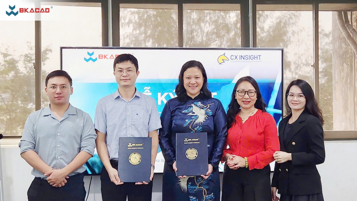BKACAD và CX Insight ký kết thỏa thuận hợp tác chiến lược