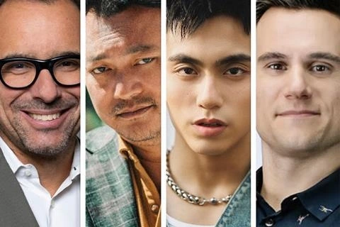 Từ trái qua: Christian Vesper (Fremantle), Phan Gia Nhật Linh, MONO, Conor Zorn (Beach House Pictures) - Ảnh: Screendaily