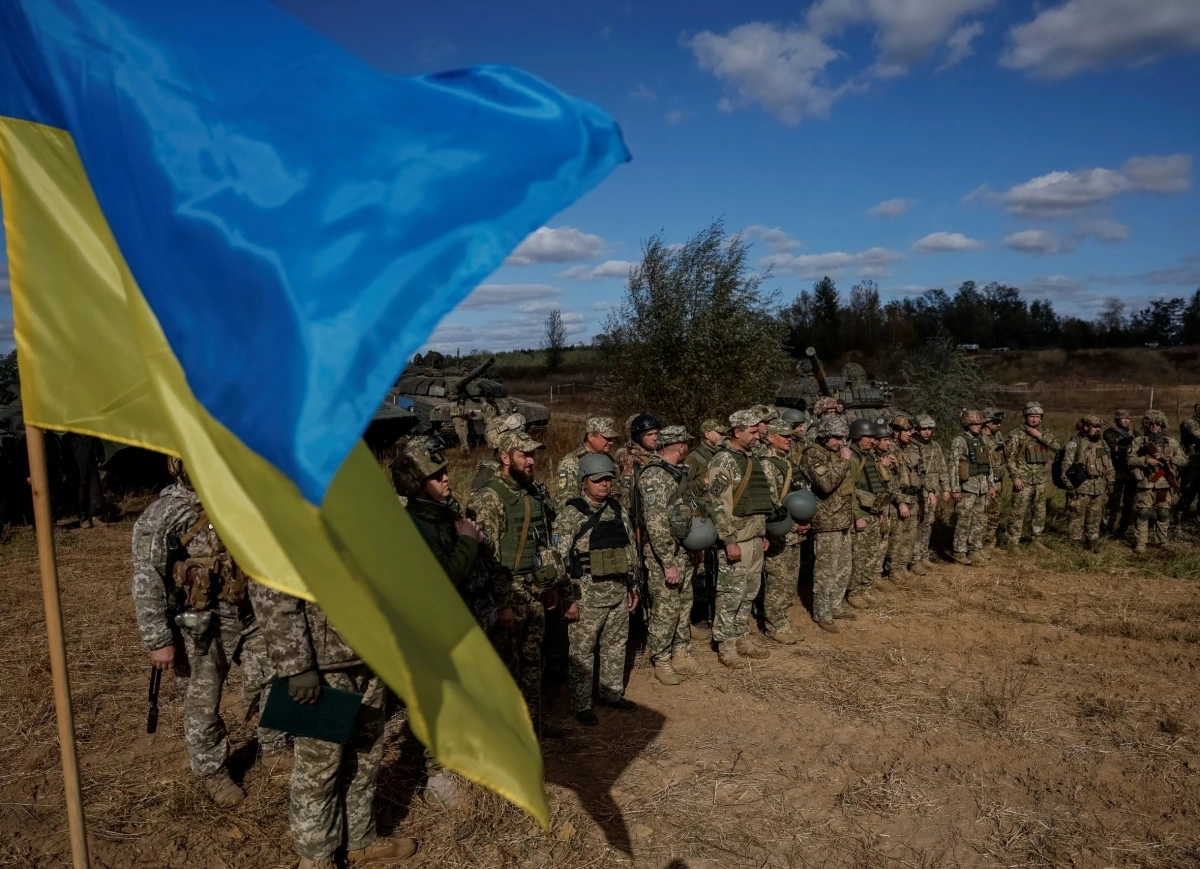Quân đội Ukraine trên chiến trường. Ảnh: Getty