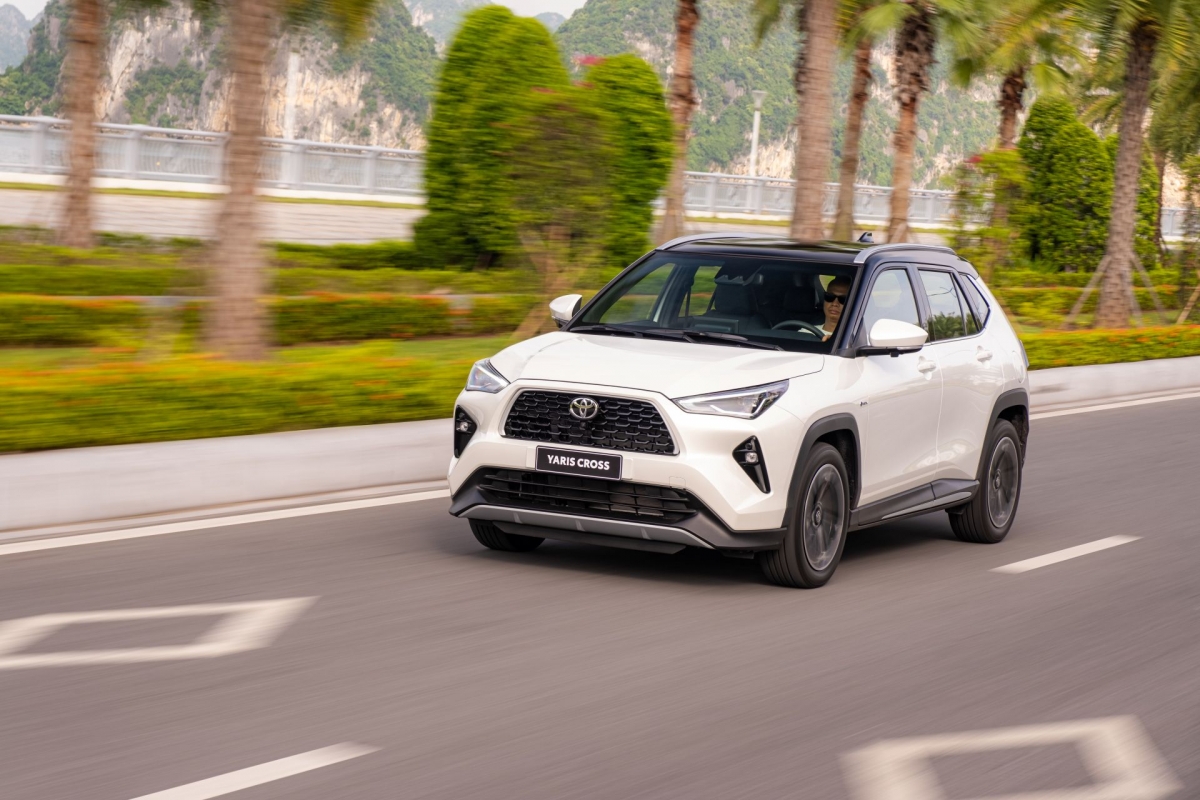 Công nghệ an toàn trên Yaris Cross được trang bị đầy đủ, phong phú.