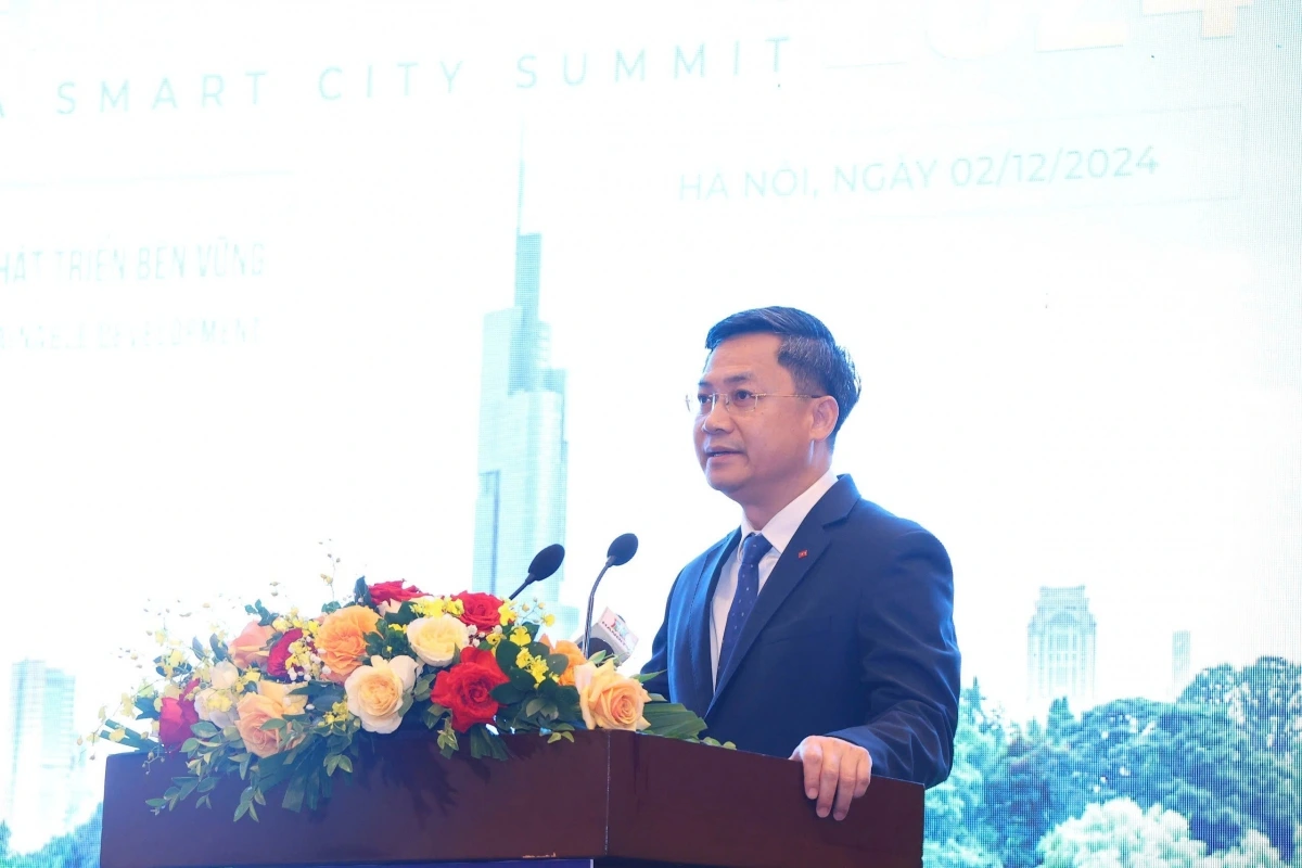 Phó Chủ tịch UBND TP Hà Nội Hà Minh Hải phát biểu khai mạc