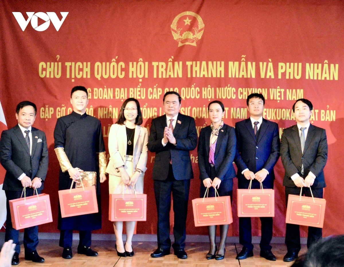 Chủ tịch Quốc hội Trần Thanh Mẫn khẳng định chính sách nhất quán của Đảng và Nhà nước luôn quan tâm, chăm lo tới cộng đồng người Việt Nam ở nước ngoài - là bộ phận không tách rời của dân tộc Việt Nam.