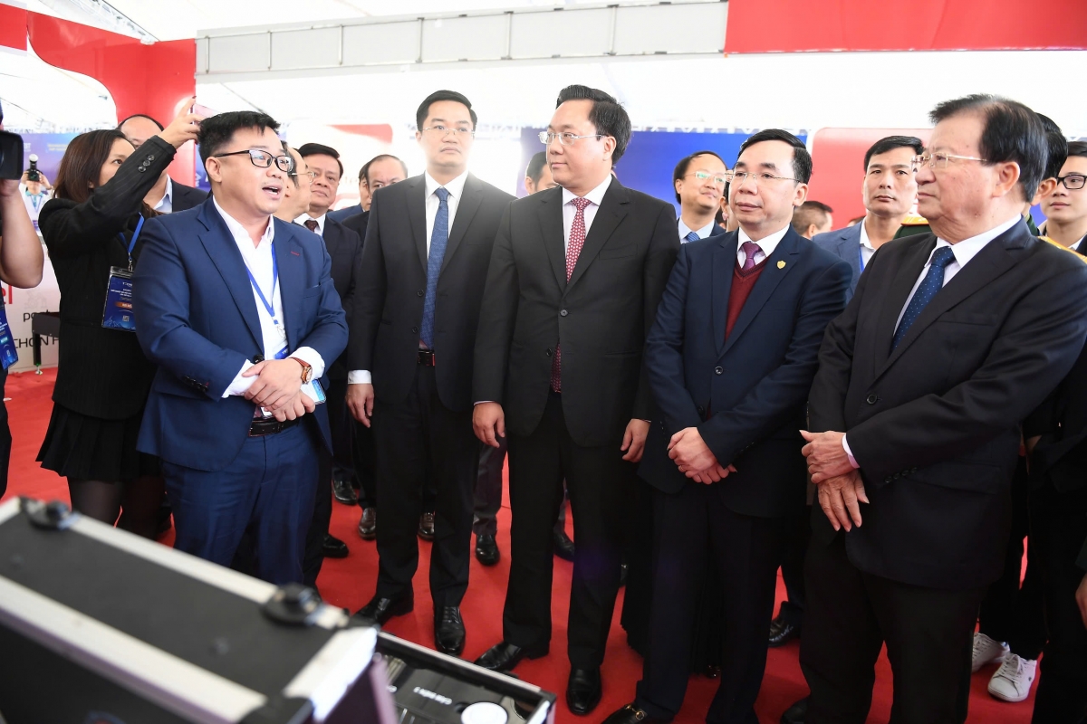 Các đại biểu tham dự Ngày hội Khởi nghiệp Đổi mới Sáng tạo tỉnh Vĩnh Phúc lần thứ hai