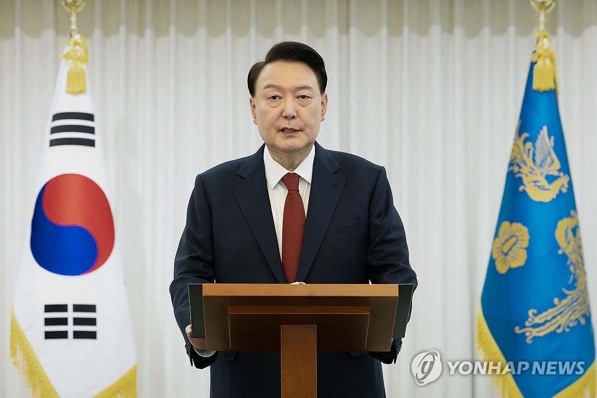 Tổng thống Hàn Quốc Yoon Suk Yeol. Ảnh: Yonhap