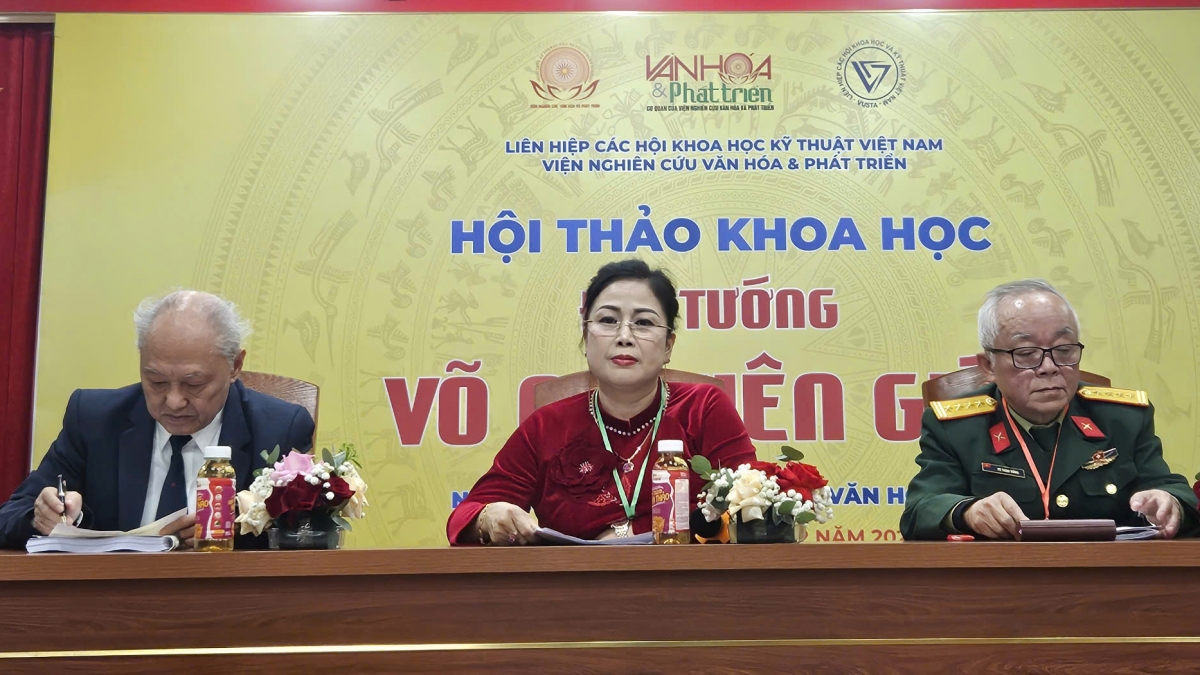 Hội thảo khoa học “Đại tướng Võ Nguyên Giáp: Nhà quân sự thiên tài, nhà văn hóa lớn”