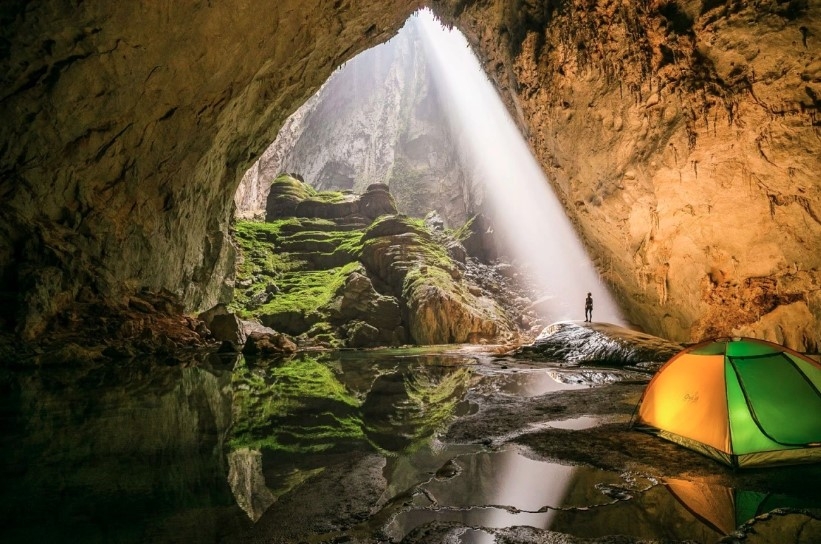 Son Doong cave in the central province of Quang Binh is a top destination for adventure lovers