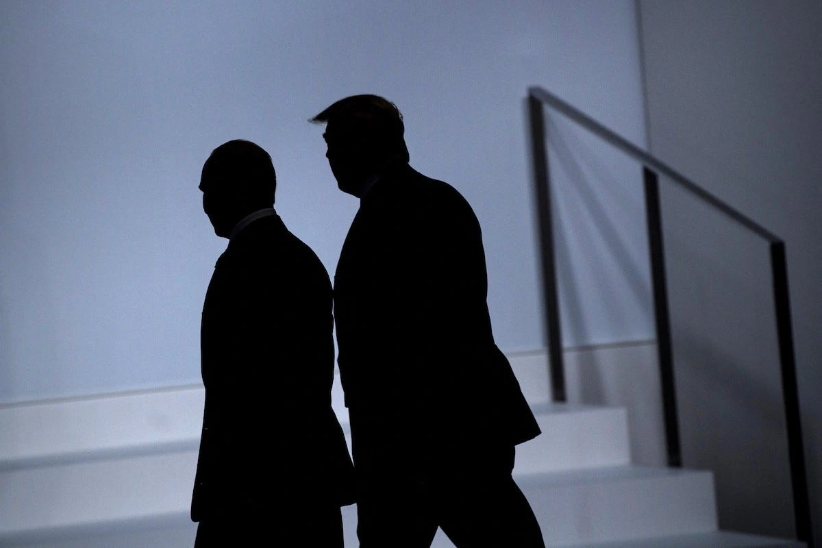 Tổng thống Nga Vladimir Putin và Tổng thống Mỹ Donald Trump. Ảnh: Reuters
