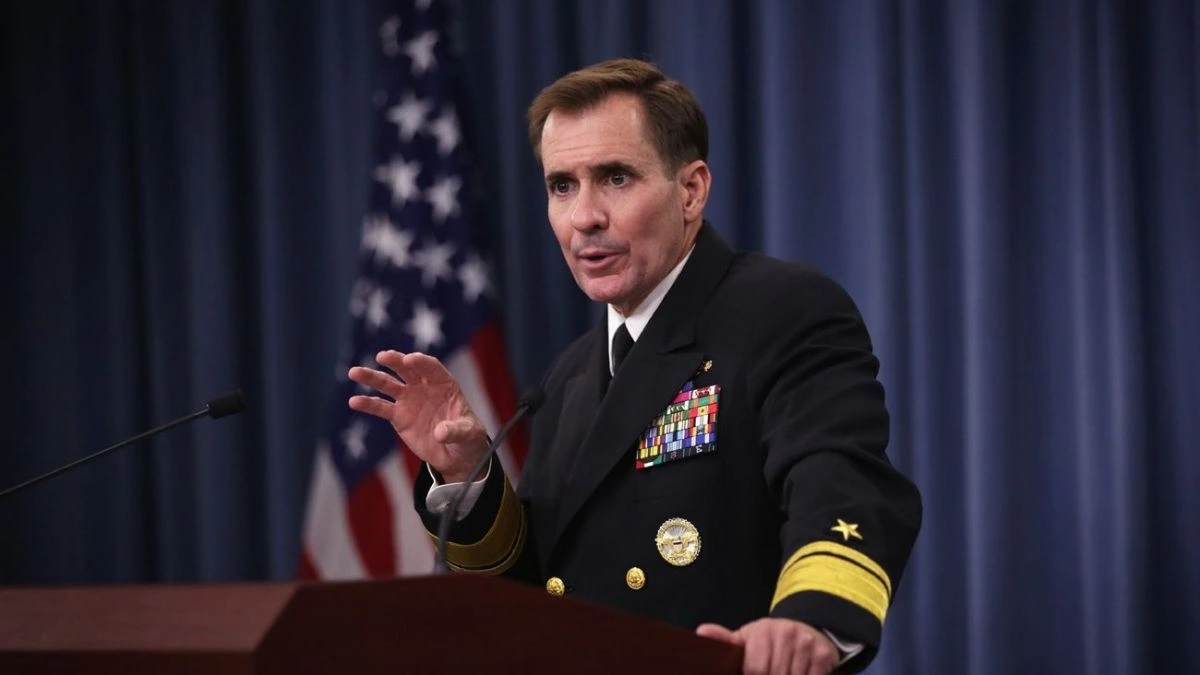 Phát ngôn viên Nhà Trắng John Kirby. Ảnh: RBC-Ukraine
