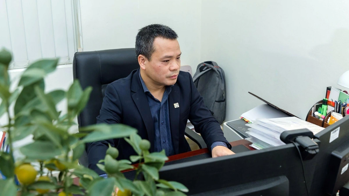 Thầy Nguyễn Văn Linh - Trưởng phòng Khảo thí và đảm bảo chất lượng giáo dục, Đại học Thủ Đô Hà Nội