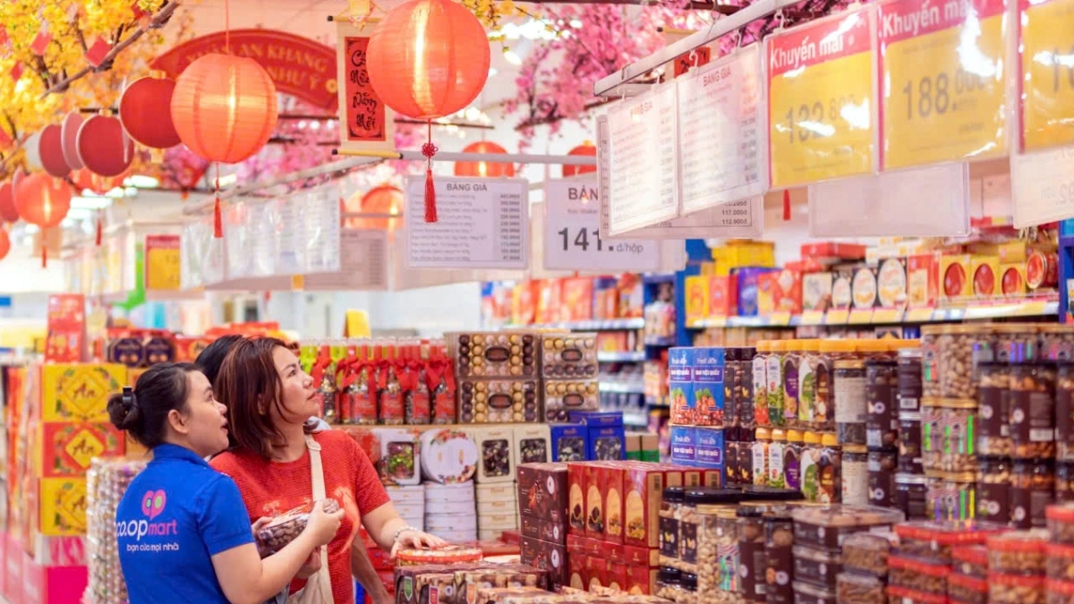 “Đến Co.op chở Tết về”đang diễn ra trên toàn hệ thống Co.opmart, Co.opXtra