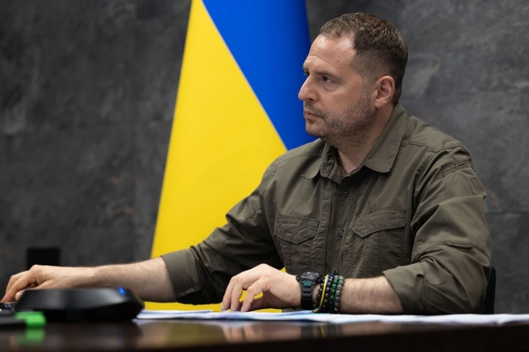 Ông Andriy Yermak, Chánh Văn phòng Tổng thống Ukraine Volodymyr Zelensky. Ảnh: Reuters