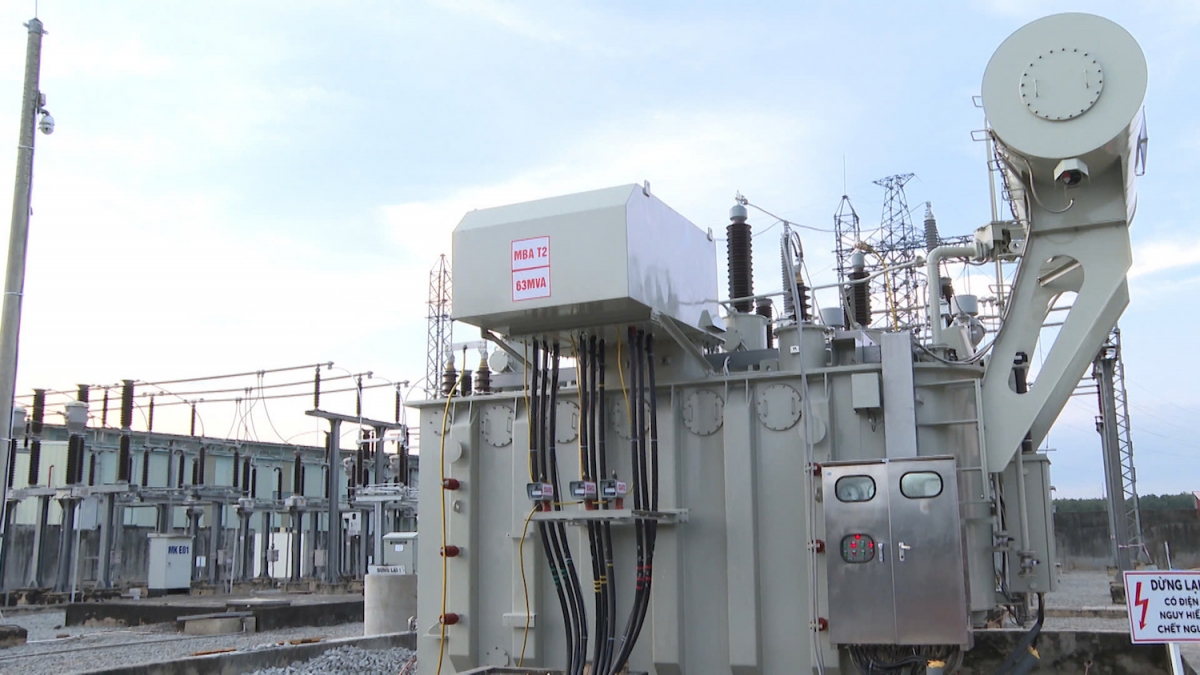 Công trình nâng công suất trạm biến áp 110kV Đồng Phú vừa đóng điện, đưa vận hành vào ngày 30/11/2024