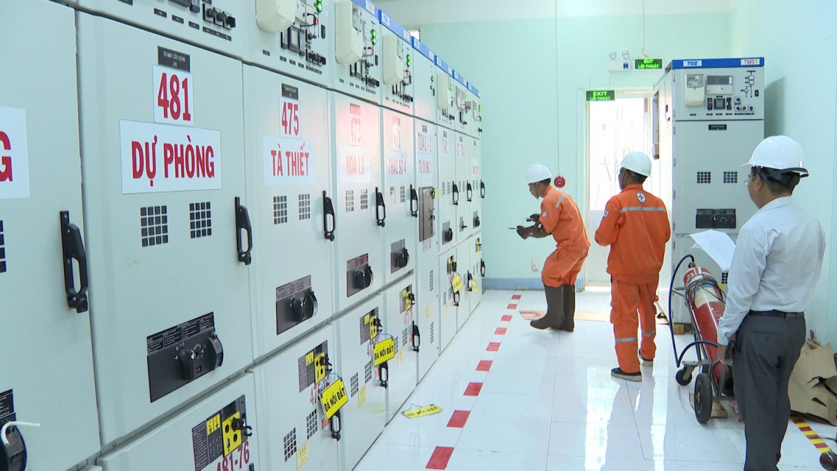 Theo dõi thông số vận hành tại trạm biến áp 110kV Lộc Ninh 2x63 MVA