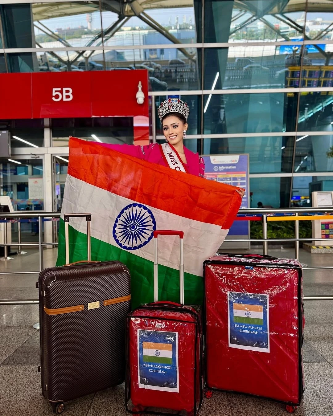 The country welcomes contestants from 40 countries and territories worldwide, including Miss Charm India Shivangi Desai.