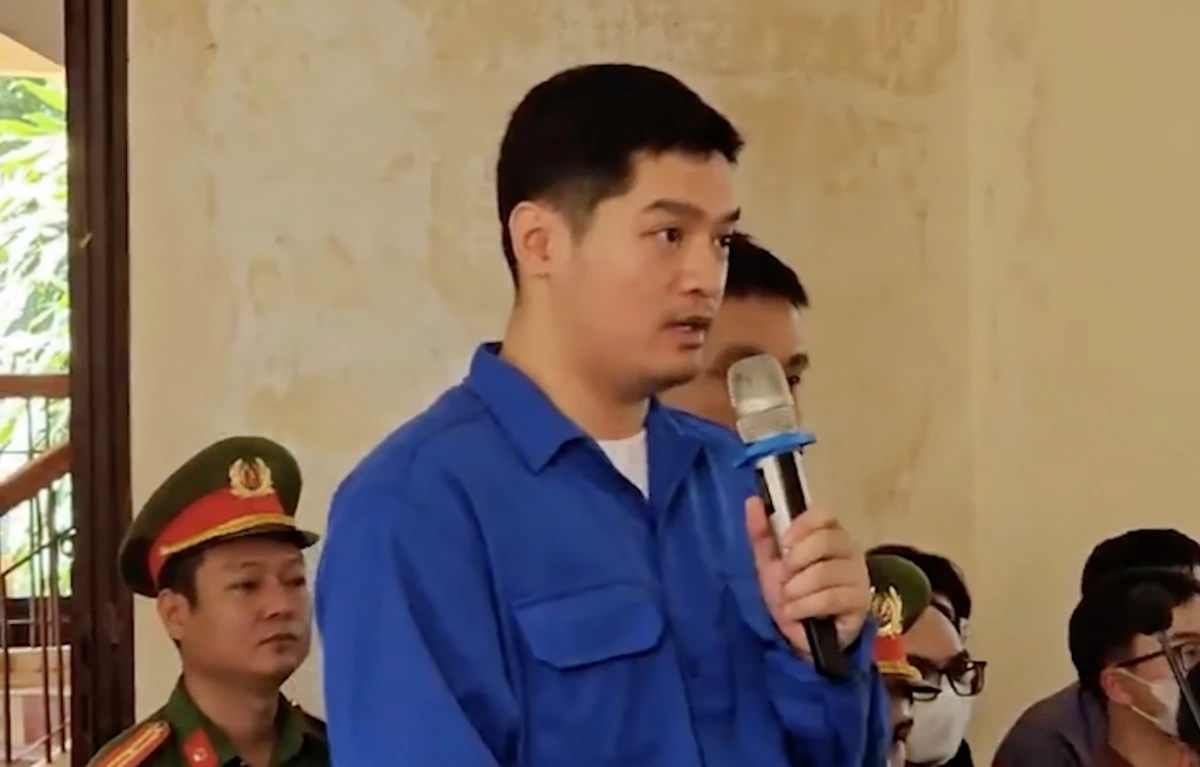 Bị cáo Lê Dương - nguyên PGĐ Công ty Thành Bưởi được giảm 6 tháng tù (Ảnh: CTV)