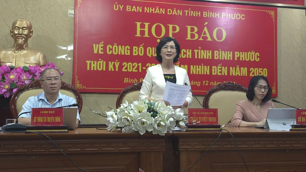 Bà Trần Tuyết Minh, Phó Chủ tịch UBND tỉnh cho biết, địa phương sẽ thực hiện các giải pháp để phát triển bền vững 