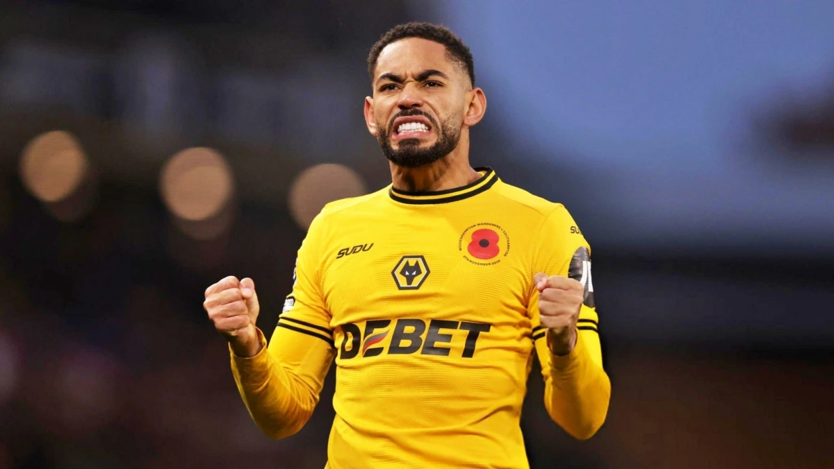 7. Tiền đạo Matheus Cunha (Wolves) - 10 bàn thắng