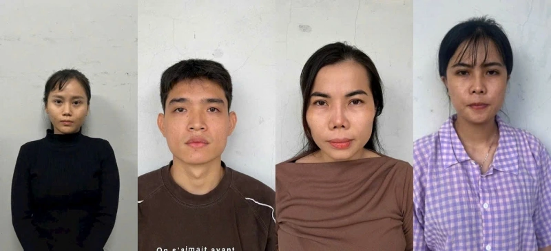 Các đối tượng trong vụ án