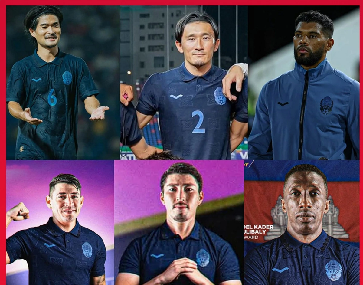 Danh sách ĐT Campuchia tại ASEAN Cup 2024 gây ấn tượng với 6 cầu thủ nhập tịch (Ảnh: ASEAN Football)