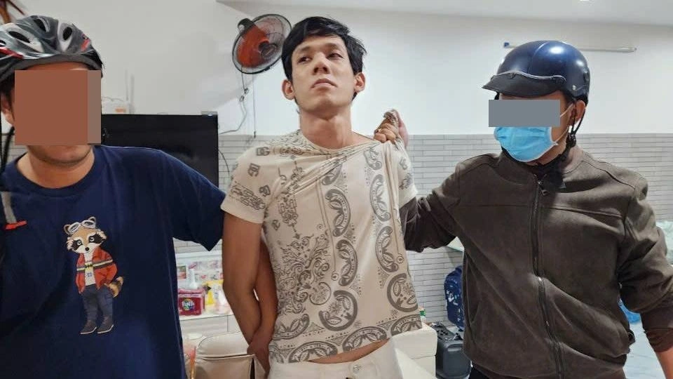 Đối tượng Đặng Nguyễn Hải Sơn bị bắt giữ sau 2 tháng bị truy nã.