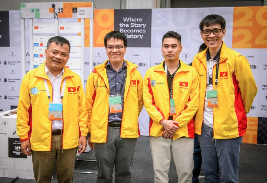 Vietnam will send three chess players to World Rapid &amp; Blitz Championships. (Photo courtesy of FIDE)