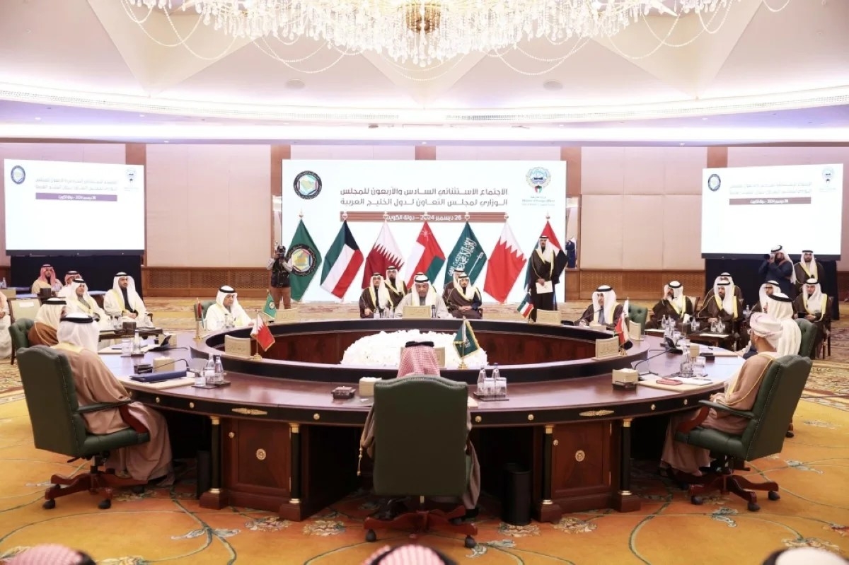 Cuộc họp bất thường lần thứ 46 của Hội đồng Bộ trưởng GCC. (Ảnh: Kuwaittimes)