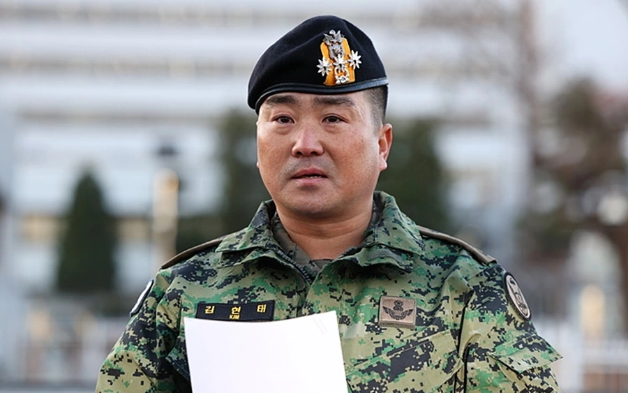 Đại tá đặc nhiệm Hàn Quốc Kim Hyun-tae. Ảnh: Yonhap.