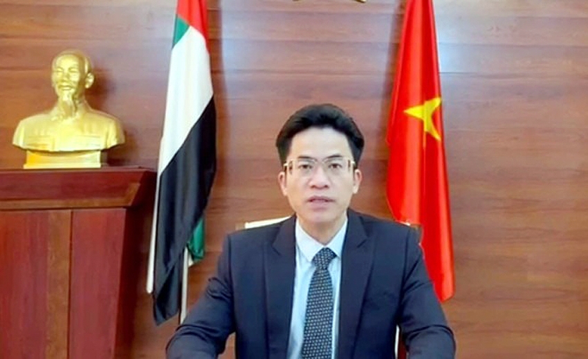 Đại sứ Việt Nam tại UAE Nguyễn Thanh Diệp - Ảnh: TTXVN