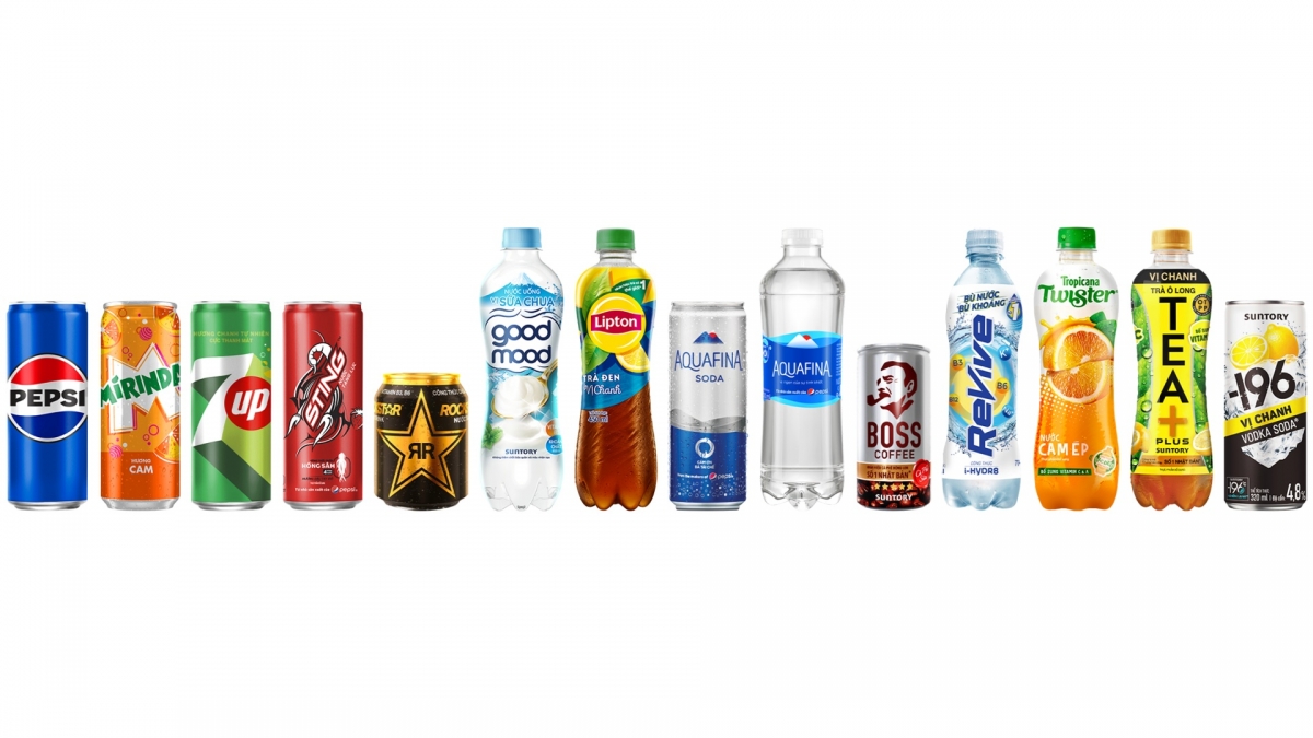 -196 là gương mặt mới trong danh mục sản phẩm đa dạng của Suntory PepsiCo Việt Nam