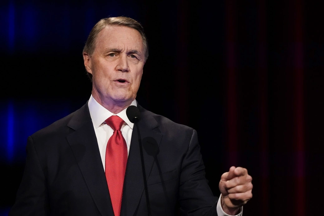 Ông David Perdue. Ảnh: Politico